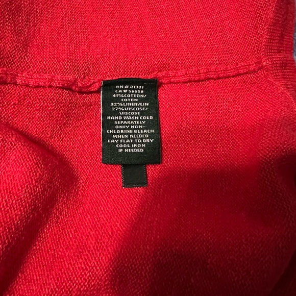 Ralph Lauren Knit Handkerchief Hem Top - Picture 5 of 5